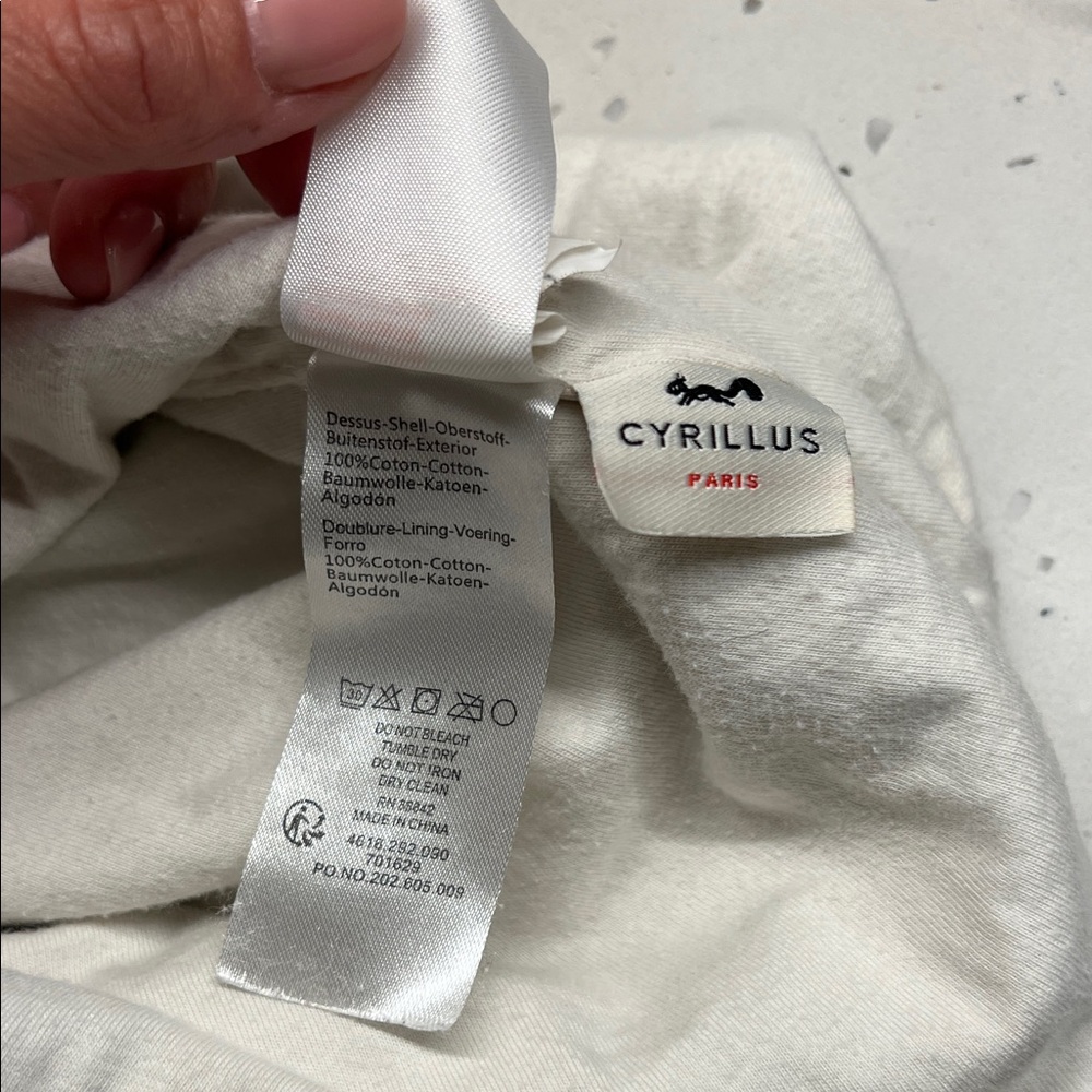 Cyrillus Paris soft sage Cotton muslin sleep sac